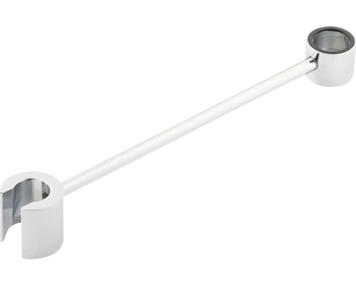 Väggfäste för duschstång av metall