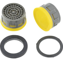 Strålregulator med packning för vattenkran