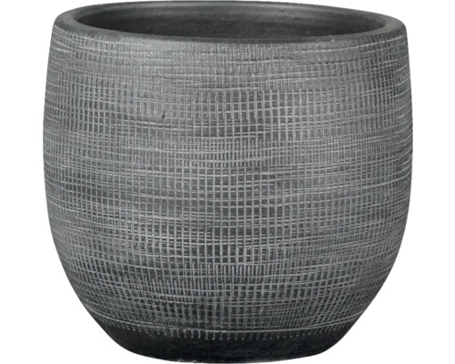 Blomkruka av keramik med struktur