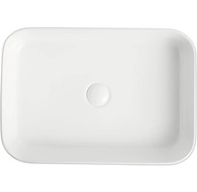 Tvättställ för bänkskiva i rektangulär form