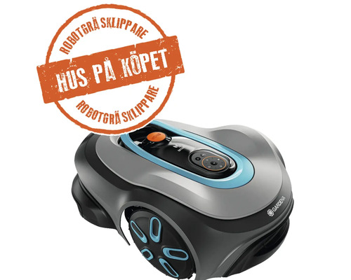 Robotgräsklippare GARDENA smart Sileno max 800 ERBJUDANDE: Hus på köpet Robotgräsklippare GARDENA smart Sileno max 800 ERBJUDANDE: Hus på köpet