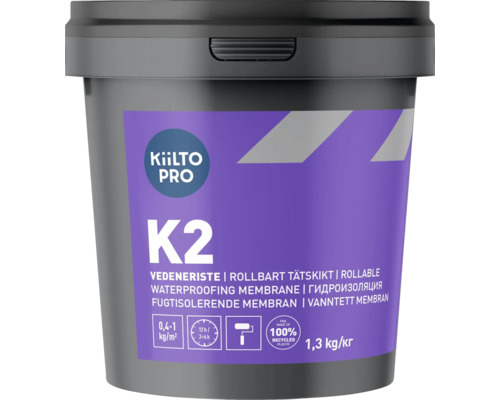 Tätskikt KIILTO K2 1,3 kg