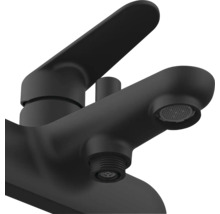 Svart tvättställsblandare