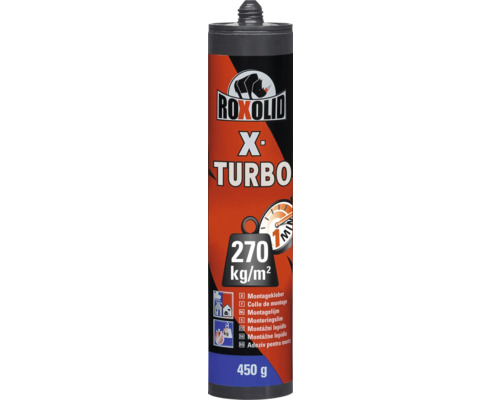 Roxolid X-Turbo monteringslim, 450 gram