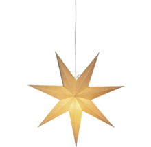 Gyllene pappersstjärna för upphängning