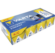 Varta Universal Energy Alkaliska C-batterier i 4-pack