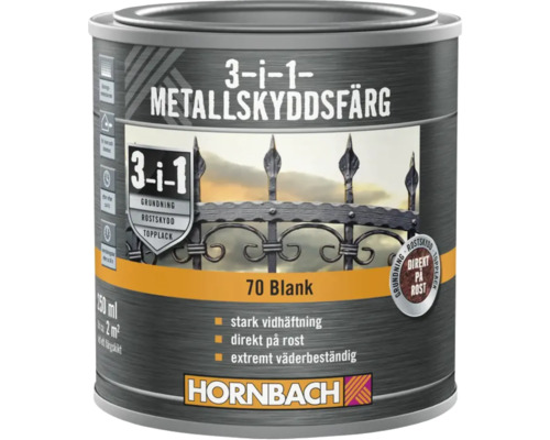Metallskyddsfärg 3-i-1 i burk