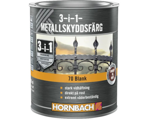 Metallskyddsfärg 3-i-1 i en burk