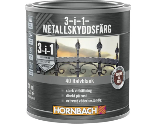 3-i-1 metallskyddsfärg burk