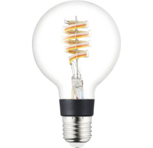 Glödlampa med spiralformad glödtråd
