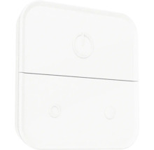 Vit strömbrytare med på- och avstängningsknapp