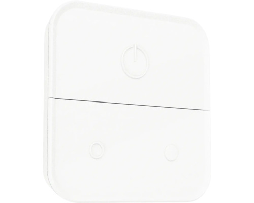 Vit strömbrytare med på- och avstängningsknapp