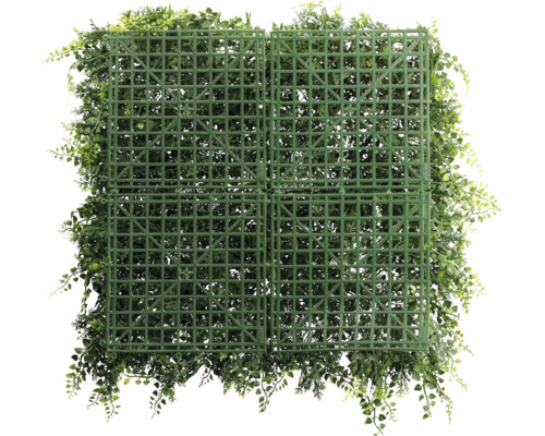 Konstgräsmatta med gröna blad för trädgården