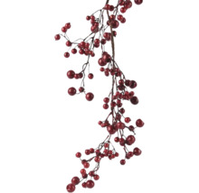 Dekorativa bärkvistar med röda bär