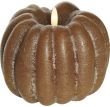 Dekorativ pumpaljus med ljus