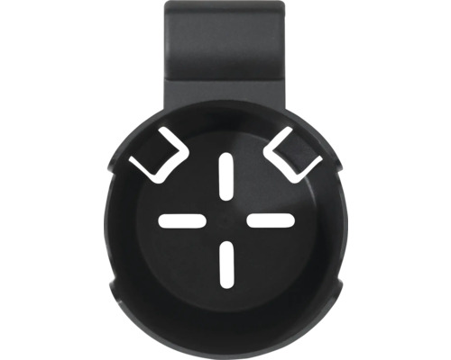 Svart dryckeshållare för montering