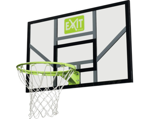 Basketbollkorg med nät och bräda