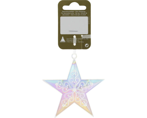 Julgransdekoration stjärna för dekoration