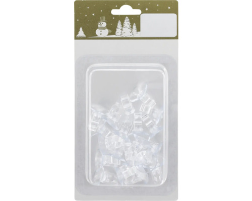 Sugknoppar för julgransslinga Ø2,5cm 20-pack Geroma sugproppar i en förpackning