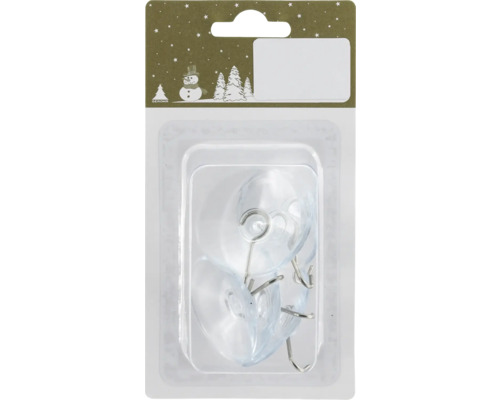 Sugproppar med krokar i förpackning