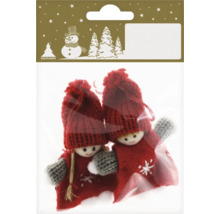 Två julgransfigurer i en förpackning.