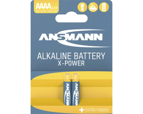 Ansmann alkaliskt batteri AAAA 1.5V