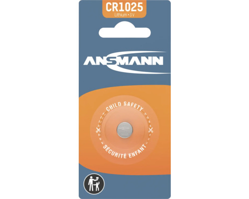 Ansmann CR1025 litium knappcell 3V förpackning