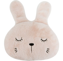 Kudde i form av en kanin med slutna ögon