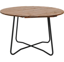 Bord EDEN WOOD Wilma 120cm brun/svart