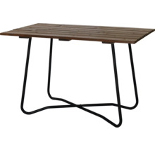 Bord EDEN WOOD Wilma 70x120cm brun/svart