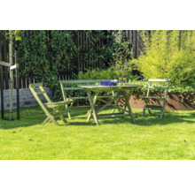 Bord EDEN WOOD Torparen 110x68cm grön