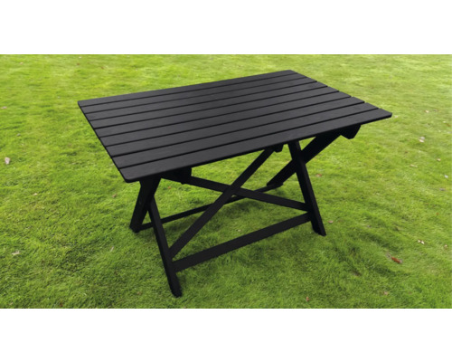 Bord EDEN WOOD Torparen 110x68cm svart
