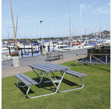 Picknickset EDEN WOOD Robust 180cm grå