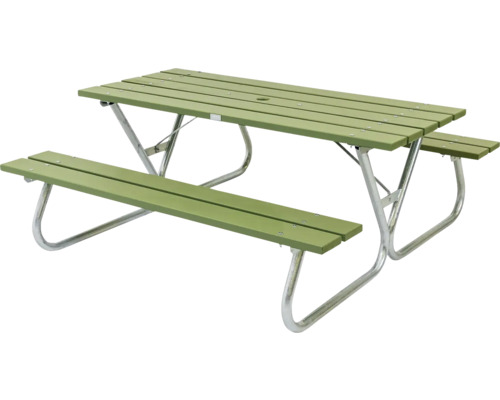 Picknickset EDEN WOOD Robust 180cm grön