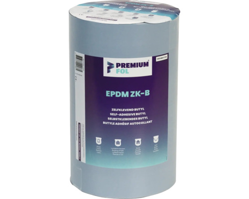 Premium Fol EPDM ZK-B tätningsband självhäftande, 200 millimeter x 5 meter