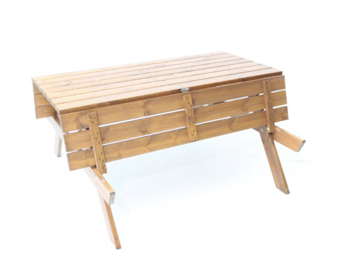 Picknickbord i trä för utomhusbruk