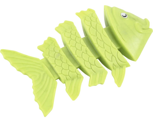 Dekorativt fiskben av plast