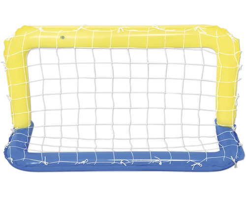Uppblåsbar vattenpolomål med nät