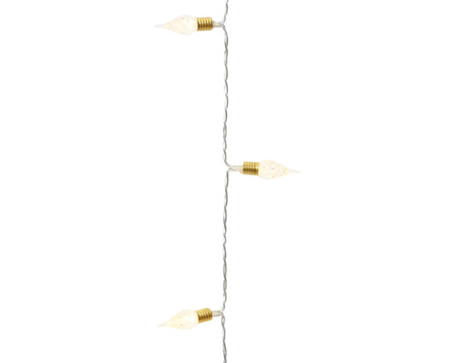 Ljusslinga LUMINEO Vintage 50 varmvita LED 4,9m Ljusslinga med flera lampor