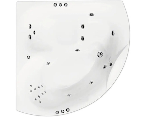 Bubbelbadkar NEPTUN Briljant Lounger komfort 1540
