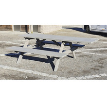 Picknickset EDEN WOOD Picnic Tillgänglig 220cm grå