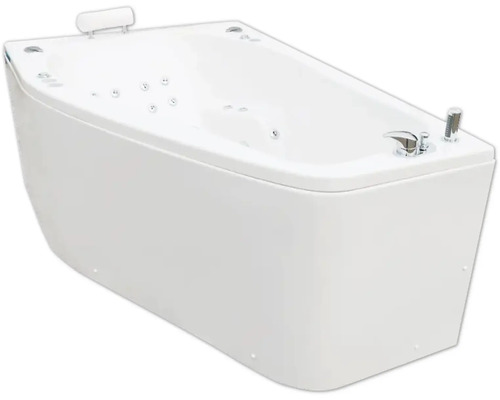 Bubbelbadkar NEPTUN Citrin komfort 1600 vänsterutförande