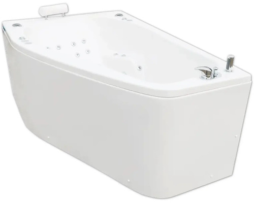 Bubbelbadkar NEPTUN Citrin komfort 1700 vänsterutförande