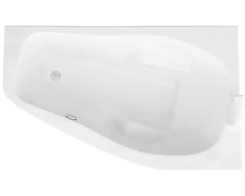 Vy ovanifrån av ett vitt badkar