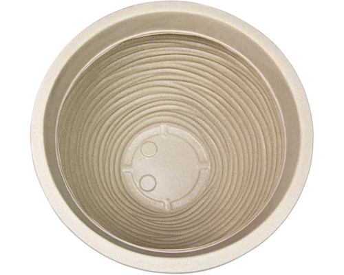 Blomkruka av bioplast, ovanifrån