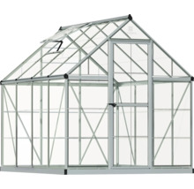 Växthus CANOPIA by Palram Harmony klart polykarbonat 185x247cm aluminium