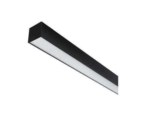 Svart LED taklampa