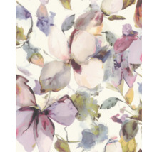 Blommig tapet med blommönster