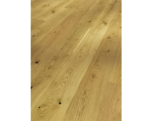 Provbit: Parkettgolv PARADOR borstad/mattlackerad ek Parkettgolv i trä