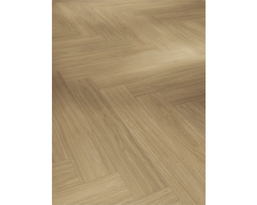 Golvbeläggning i fiskbensmönster